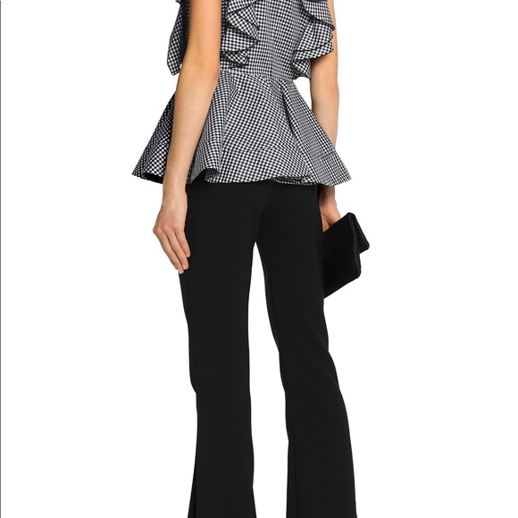 🇮🇹Brand New, Made in Italy, Ruffle Peplum Shirt - Picture 3 of 4